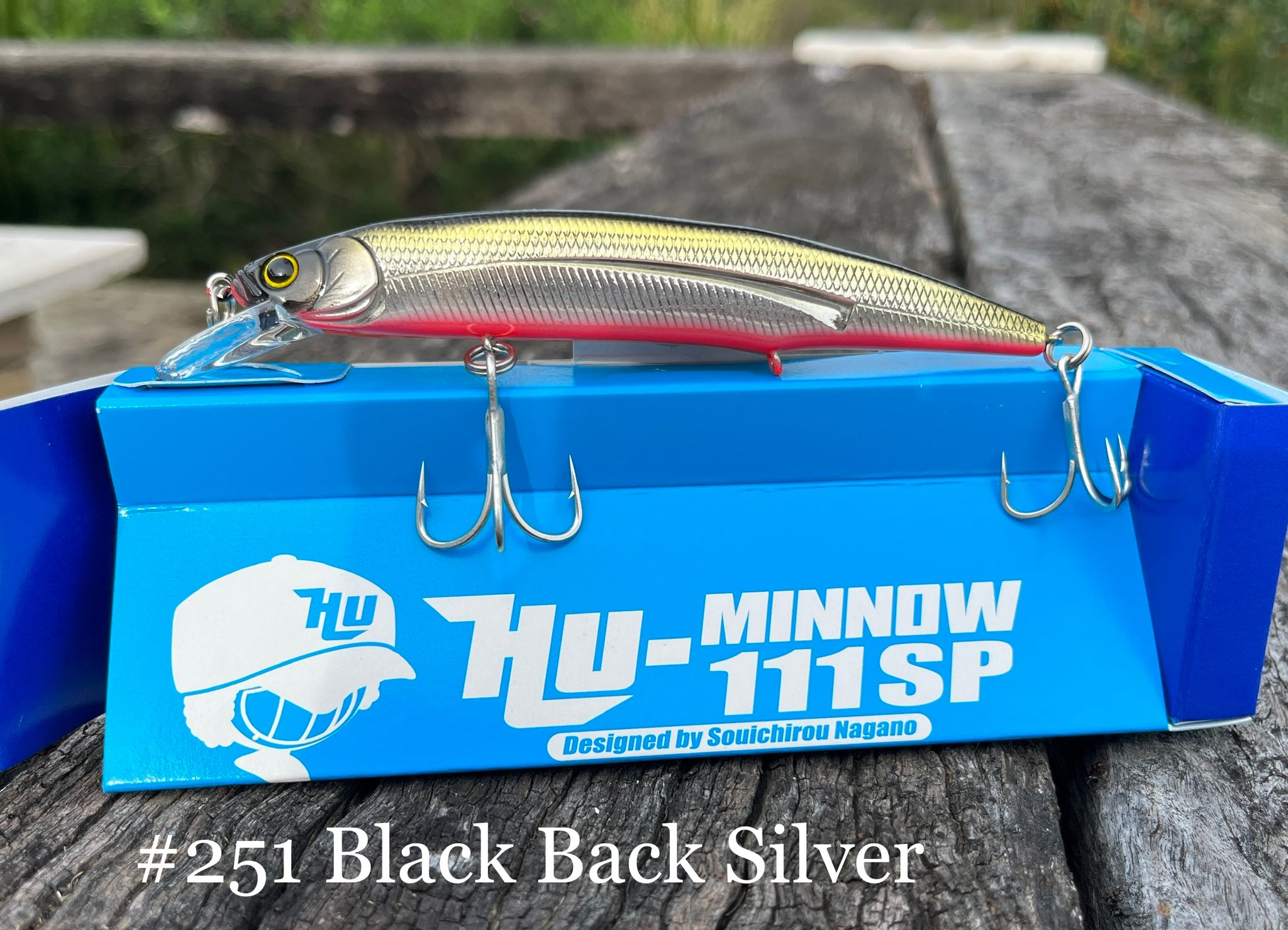 HIDE-UP HU-Minnow 111[FS] Floating Swisher #247 Tamaranbai Yellow